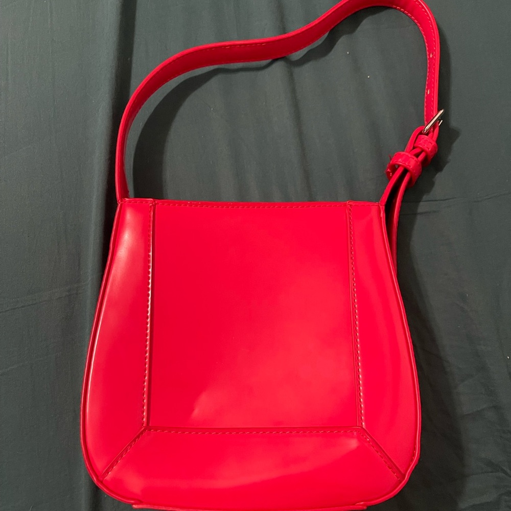 Red Zara shoulder bag
